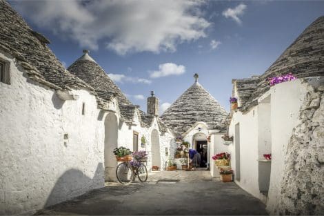 Les Trulli, demeures des travailleurs de la terre.