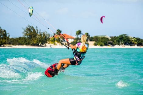 Le championnat du monde de Kite à Paros