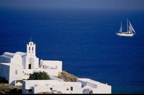 The best viewing points of Sifnos