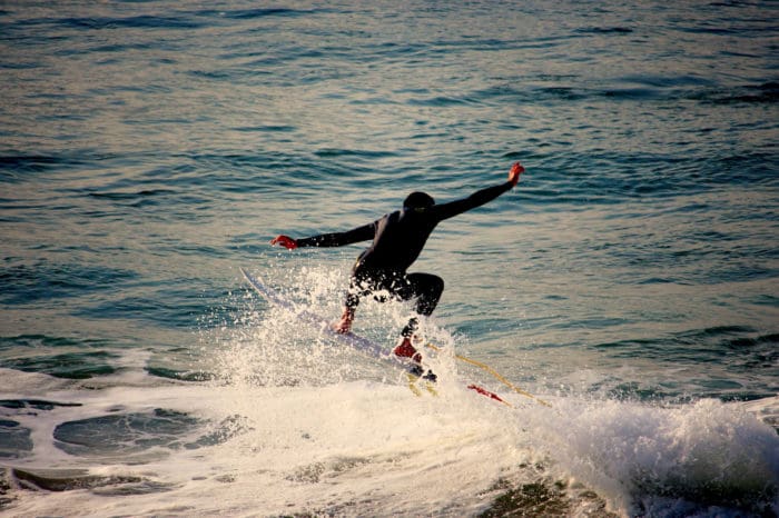 Surfing destination