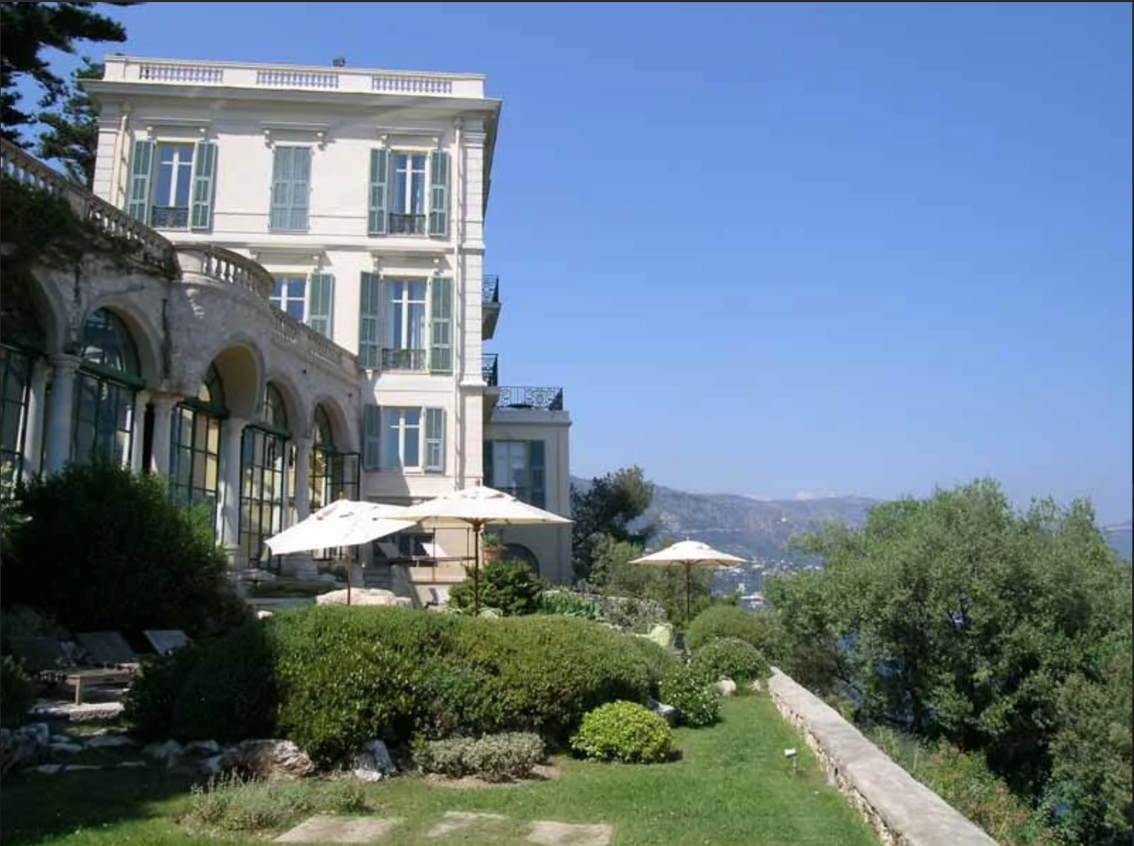 Villa rental luxury cap ferrat nice france olympics