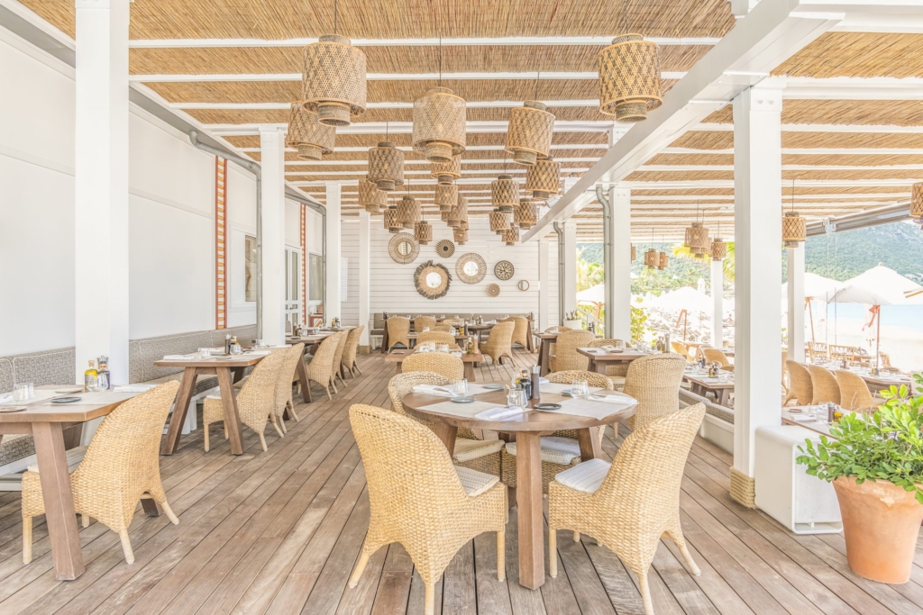 La Cabane de Isle saint barth restaurant location villa de luxe luxury rental bellavista 
